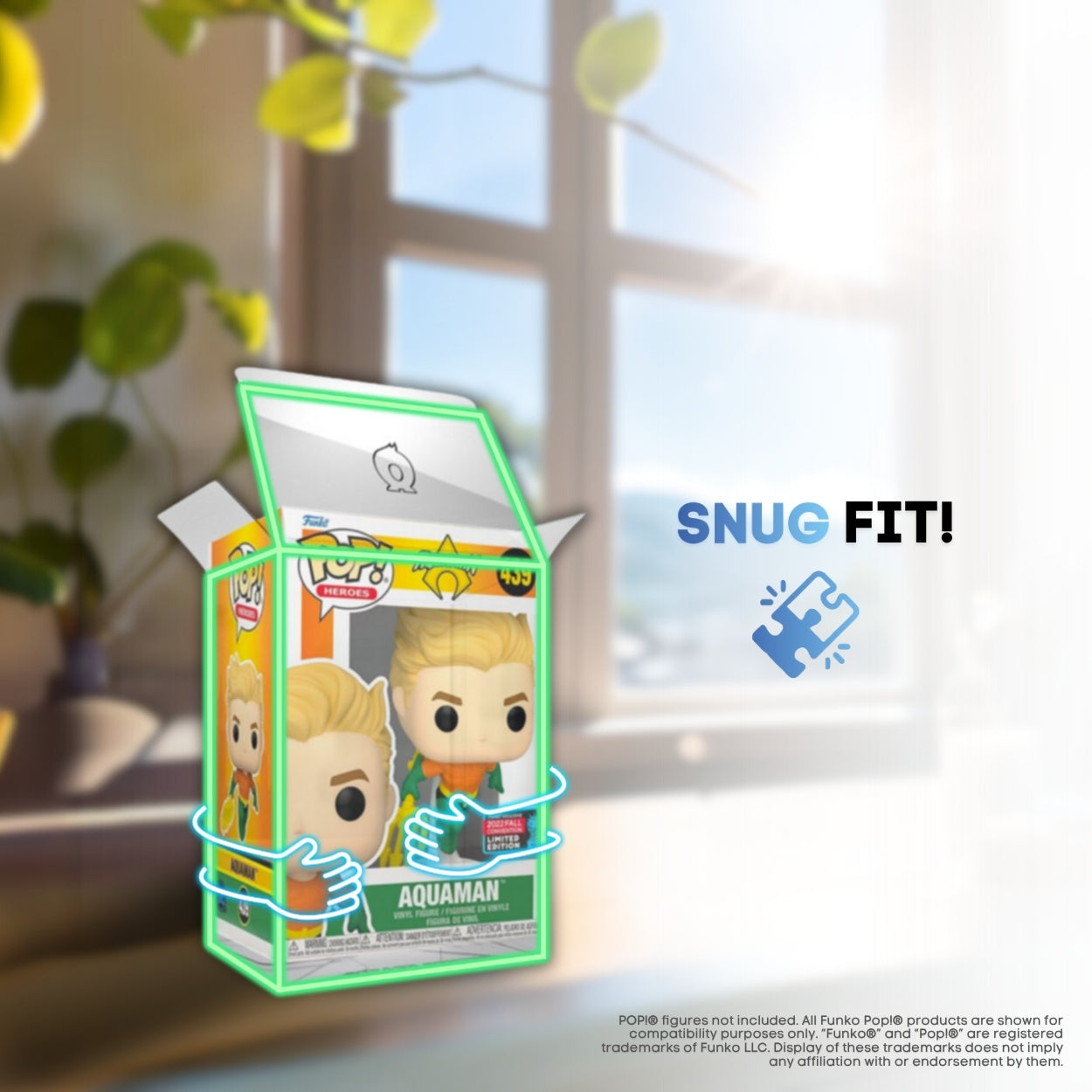 SILVER SERIES™ 4" Funko Pop!® Glossy Protectors