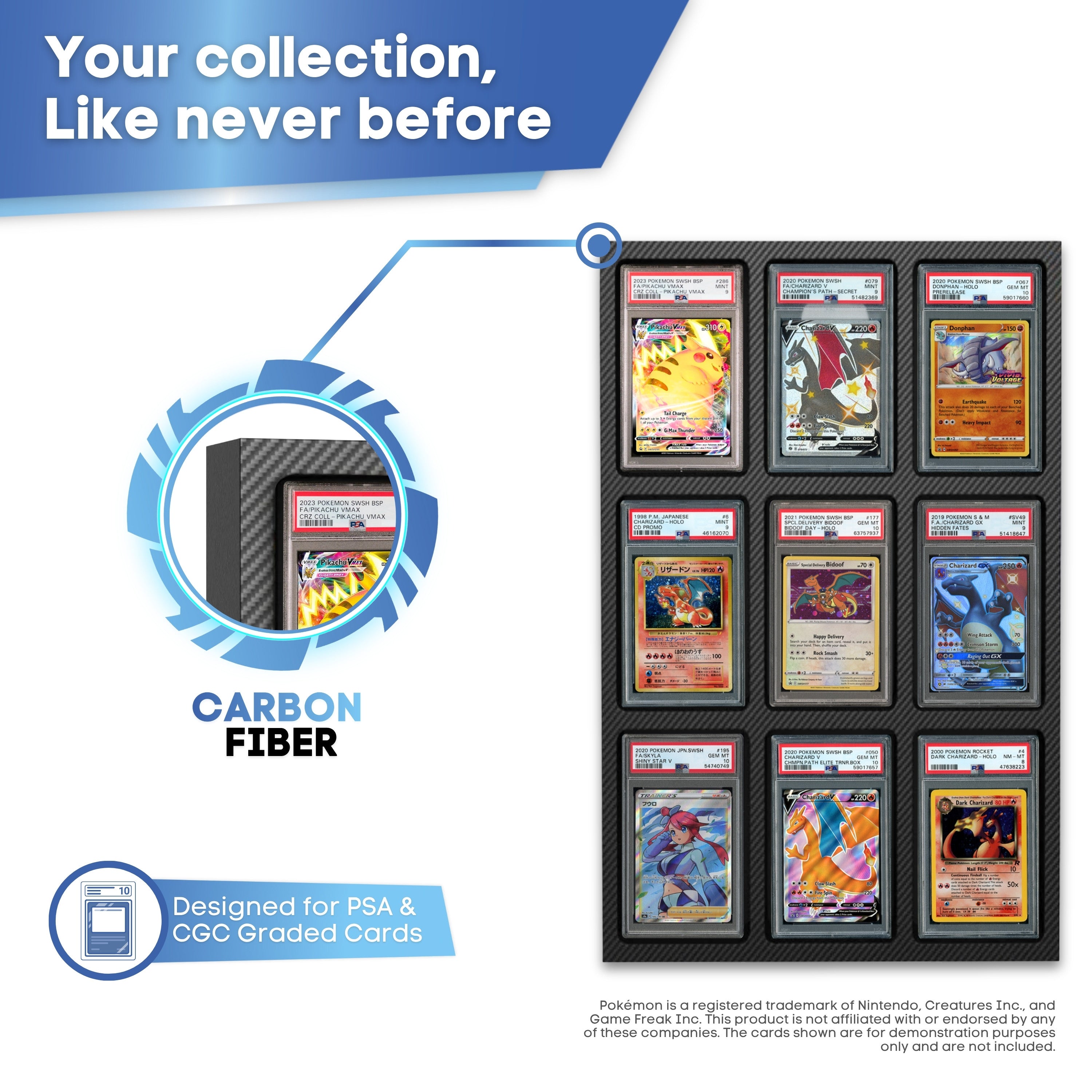 Cards Display (PSA/CGC)