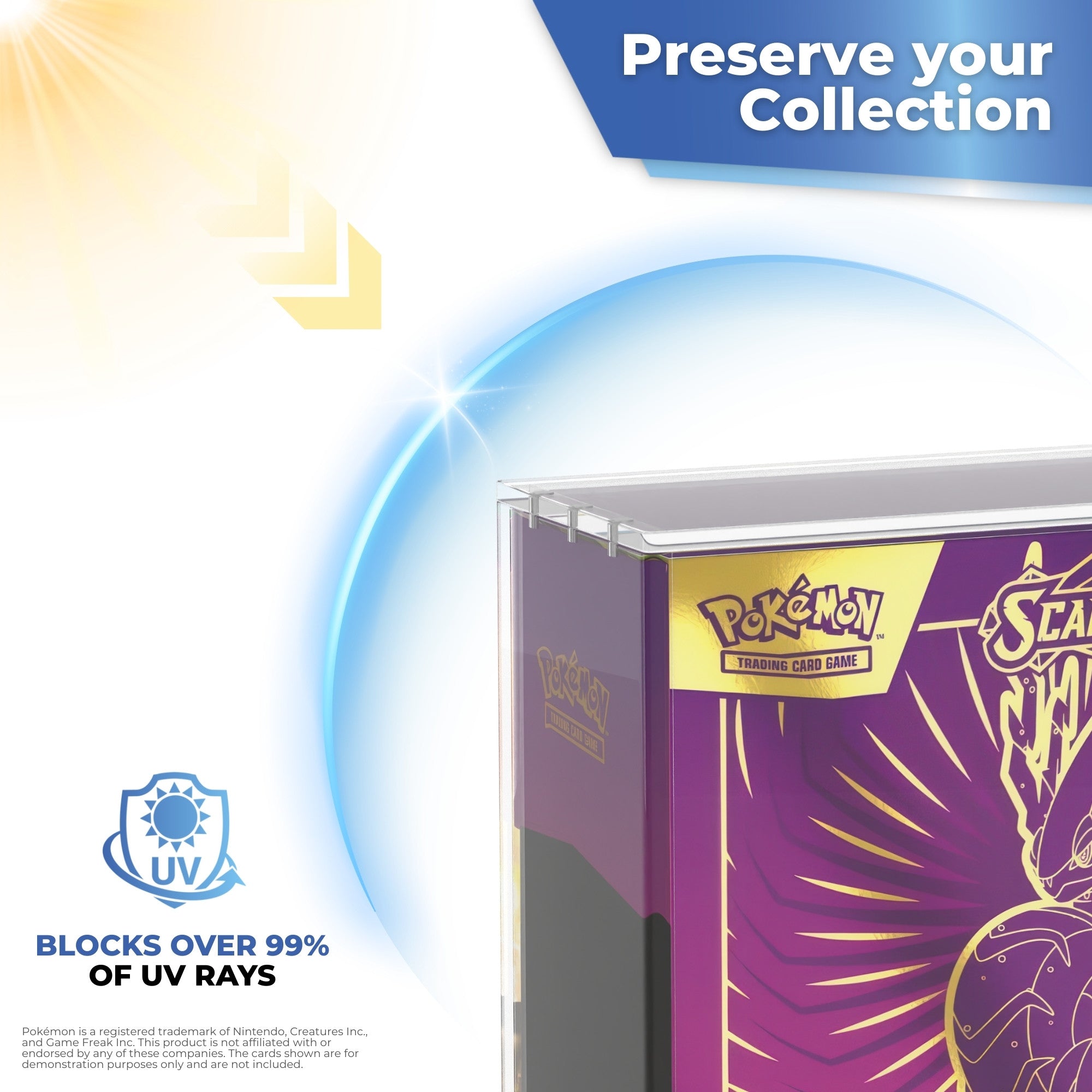 PLATINUM SERIES™ Pokémon ETB Acrylic Protectors