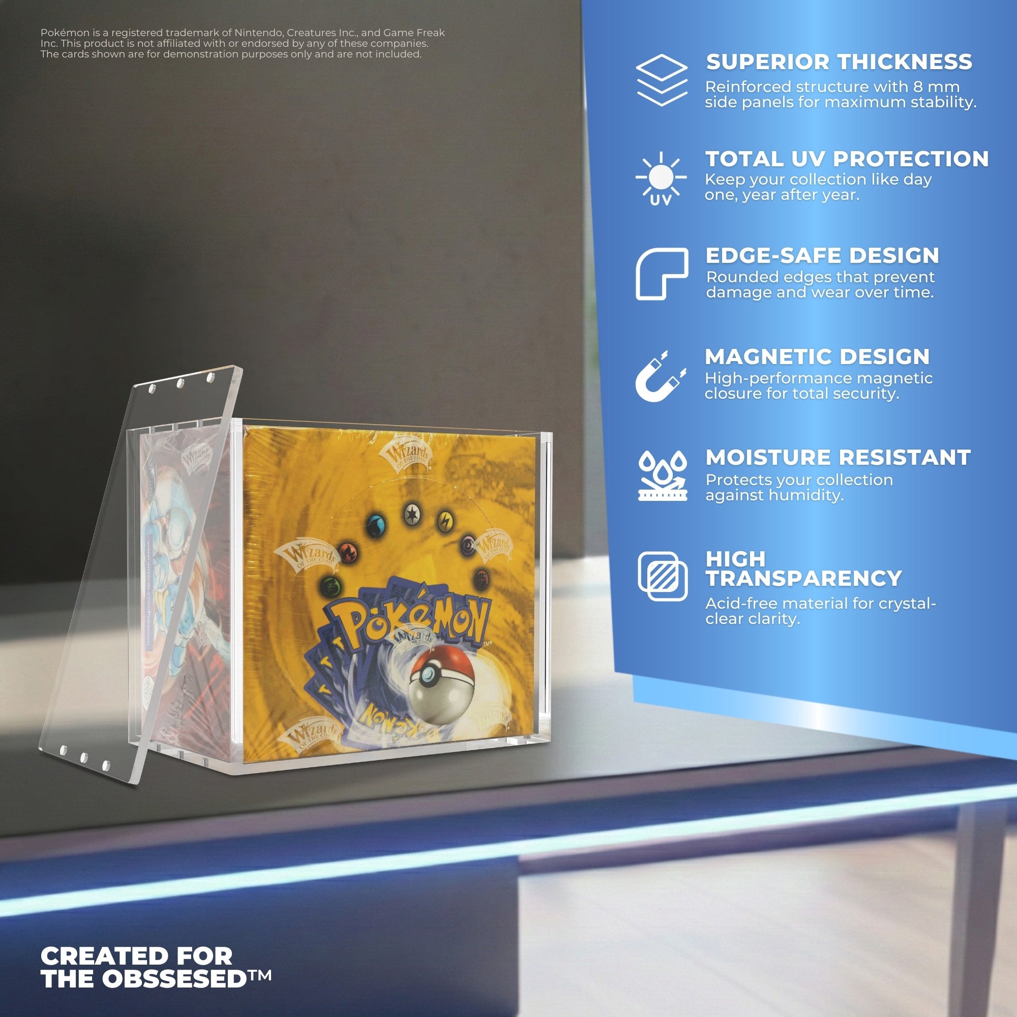PLATINUM SERIES™ Pokémon Booster Acrylic Protectors