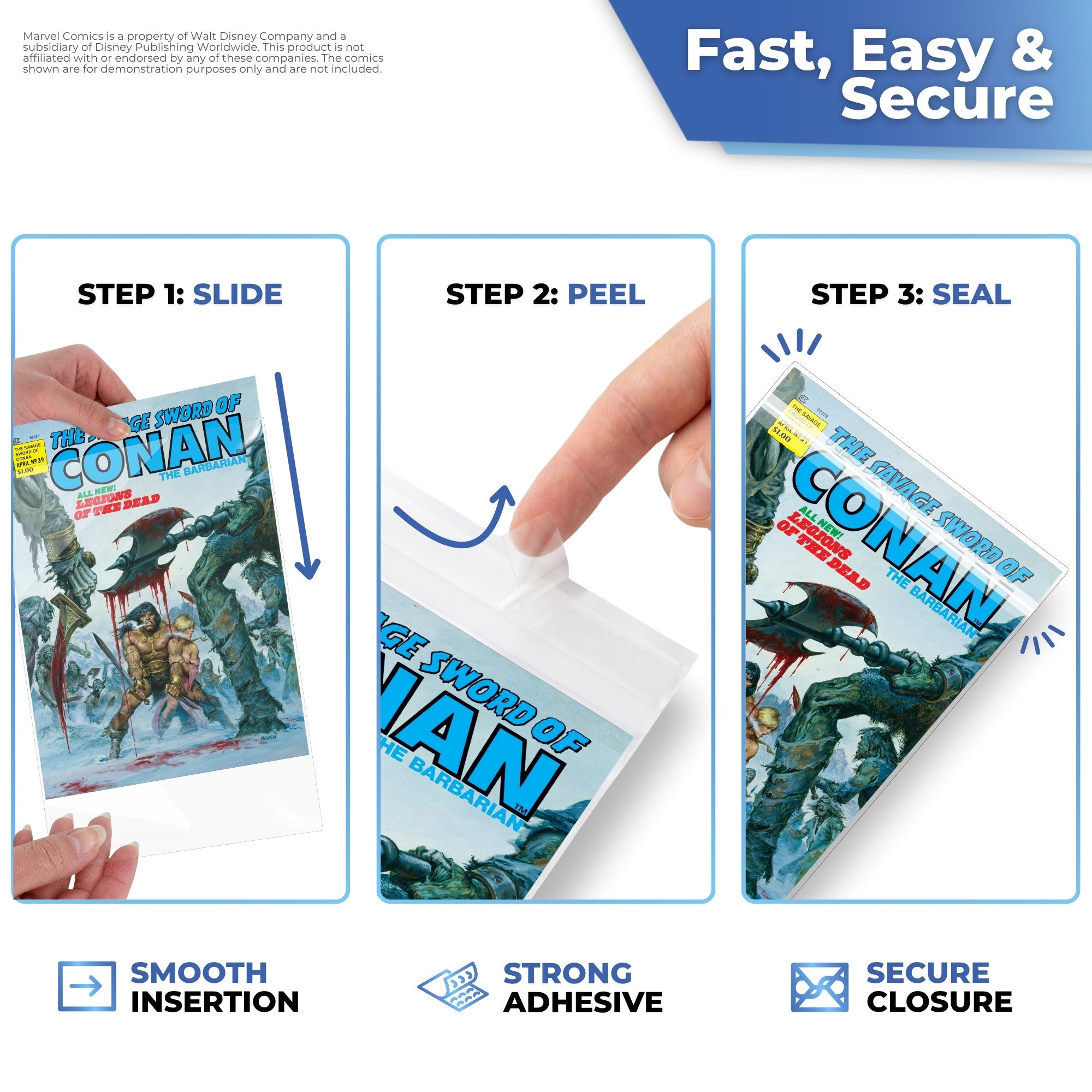 Comic Sleeves (Magazine Size)