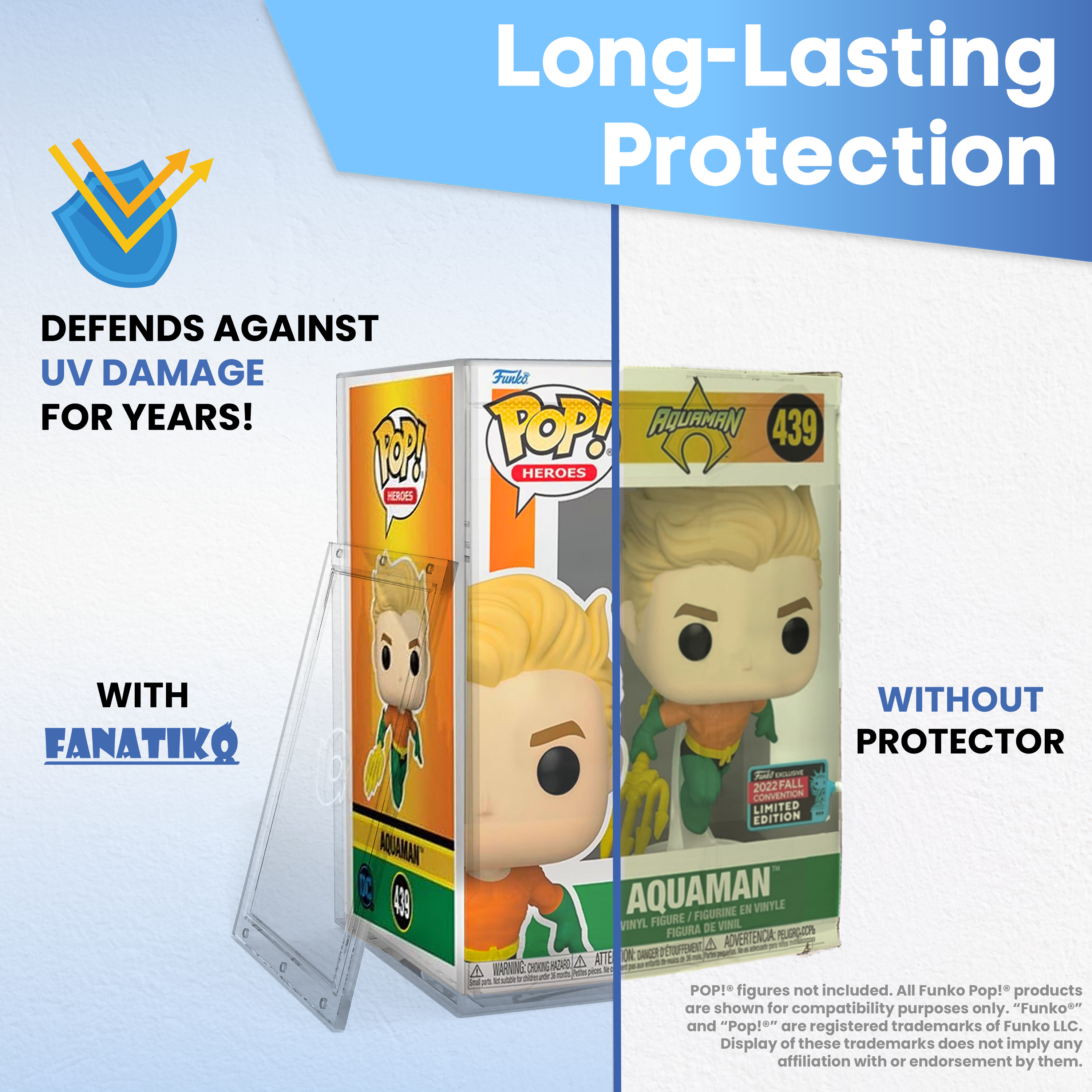 PLATINUM SERIES™ 4" Funko Pop!® Acrylic Protectors