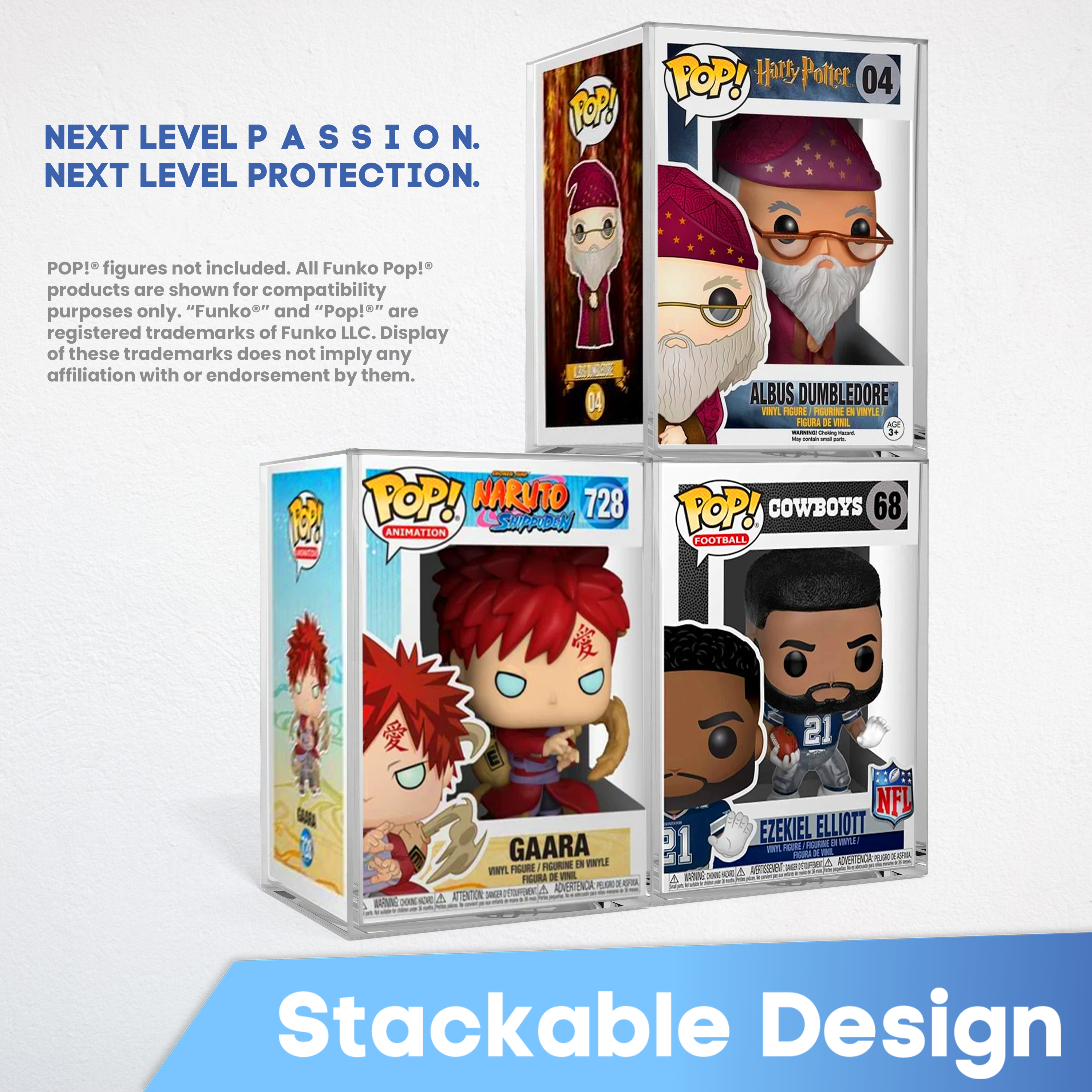 PLATINUM SERIES™ 4" Funko Pop!® Acrylic Protectors