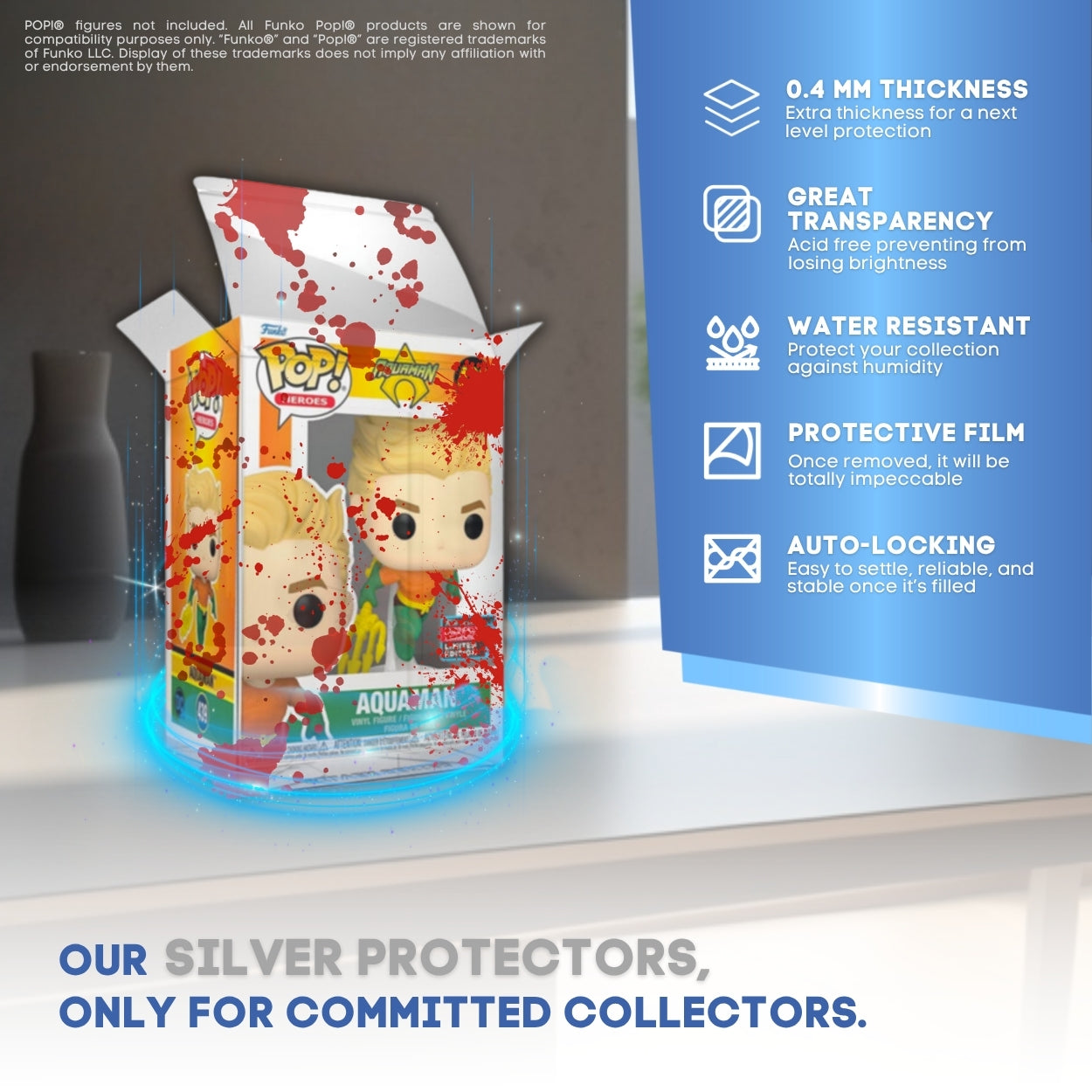 SILVER SERIES™ 4" Funko Pop!® Bloody Protectors