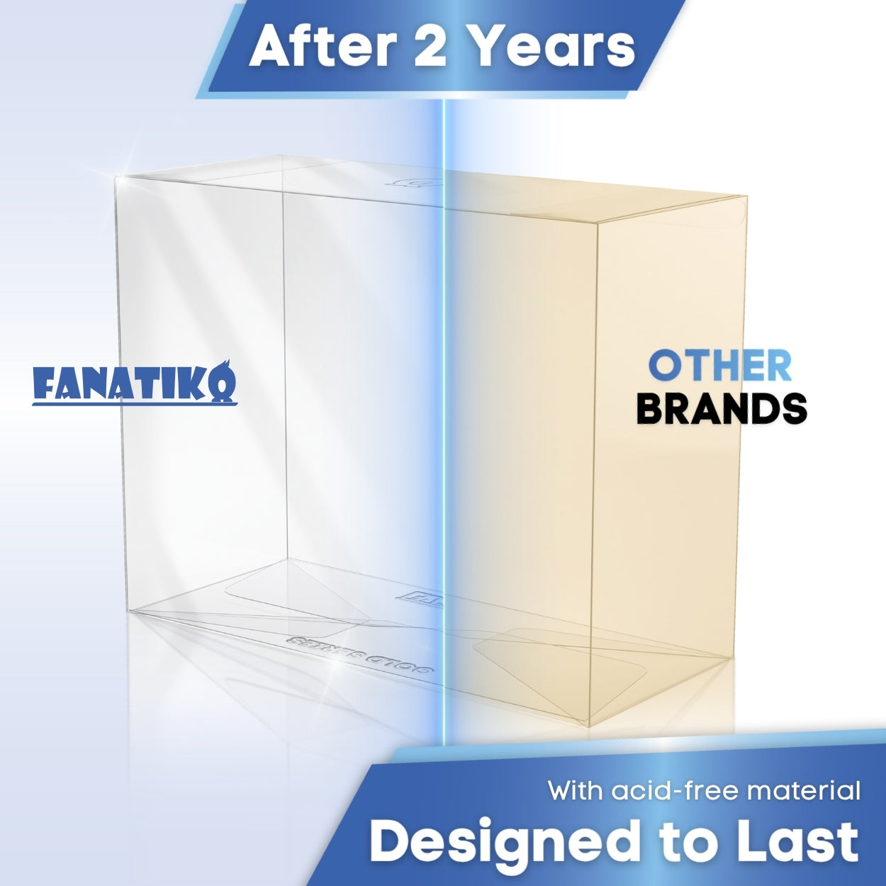 GOLD SERIES™ 2-Pack Funko Pop!® Protectors