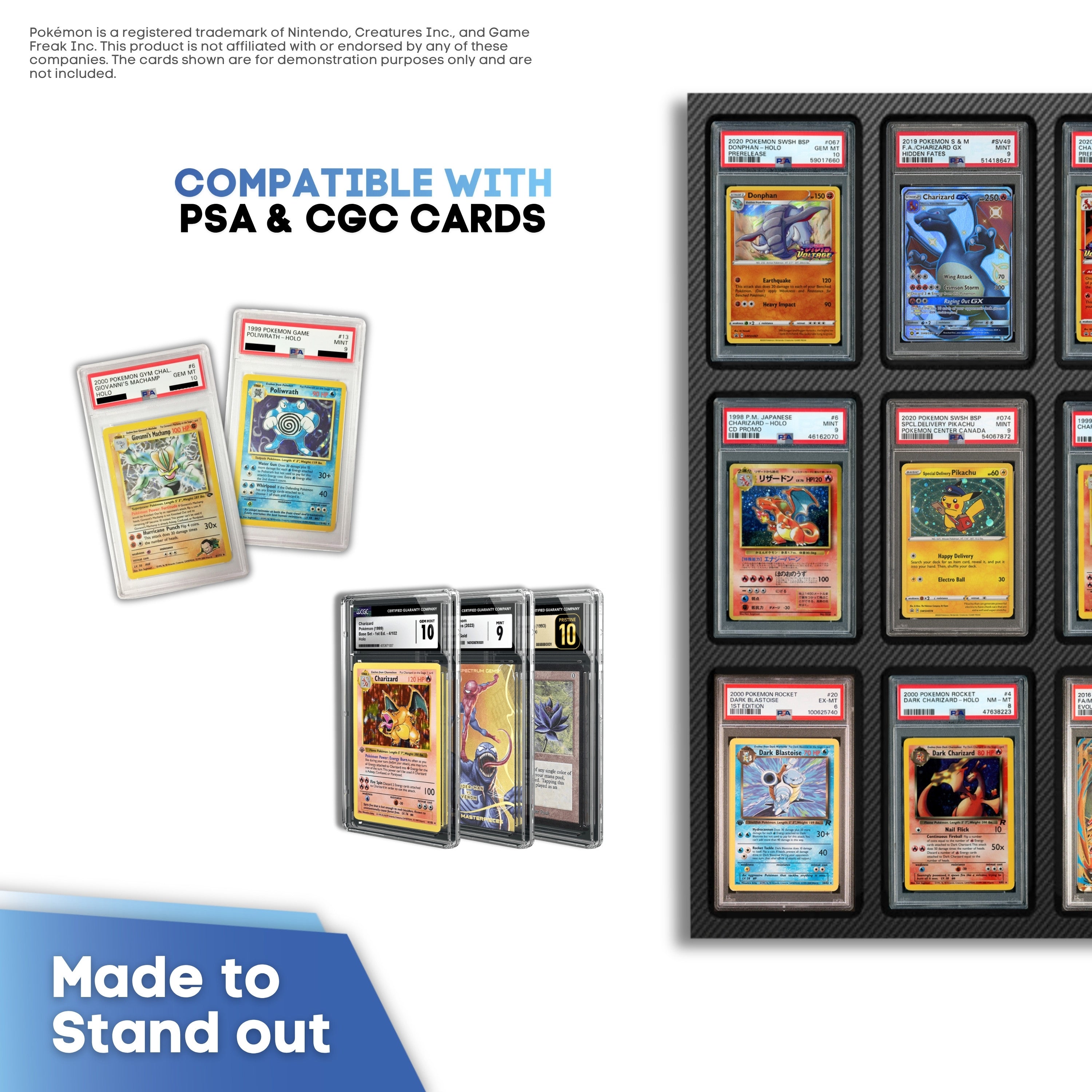 Cards Display (PSA/CGC)
