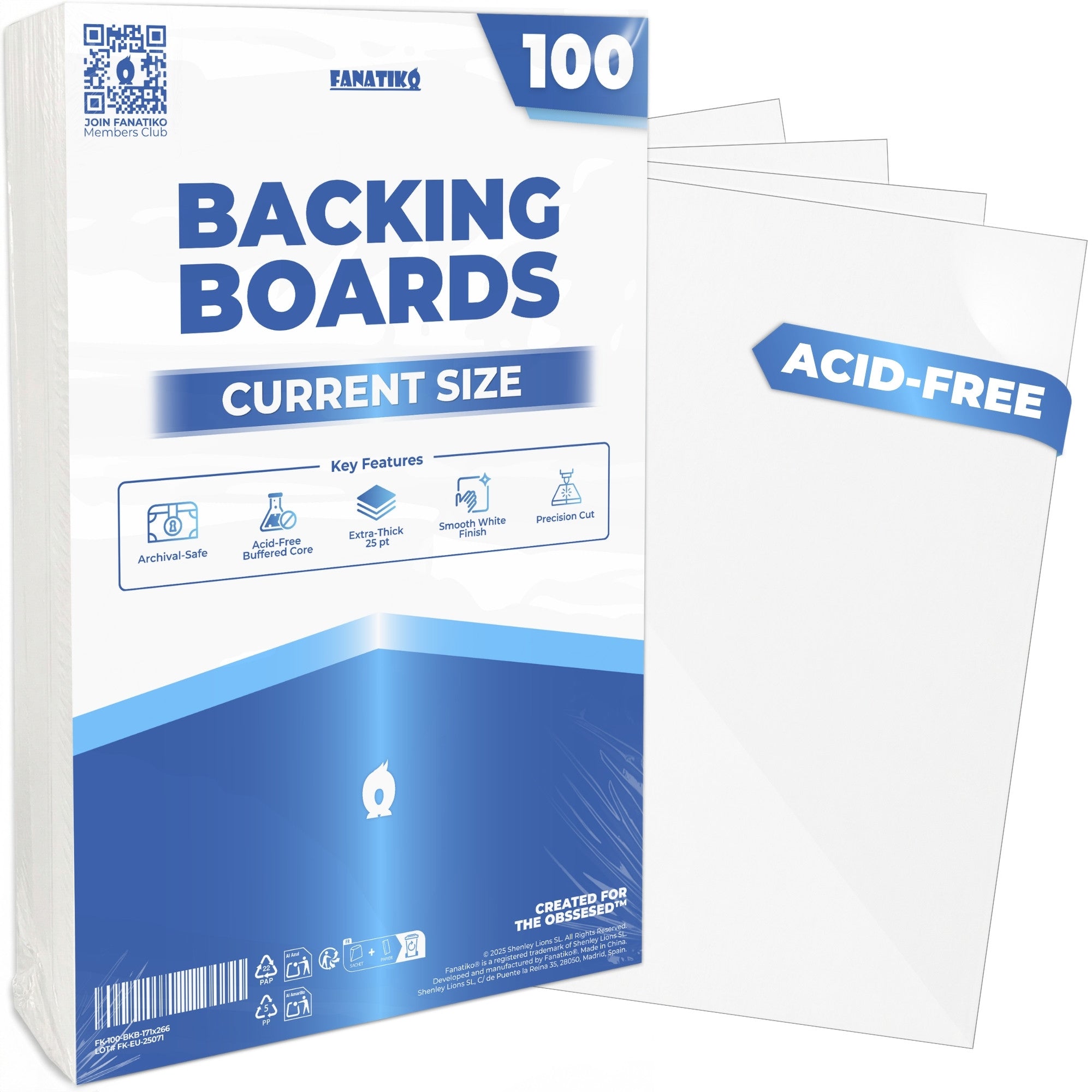 Backing Boards (Current Size)