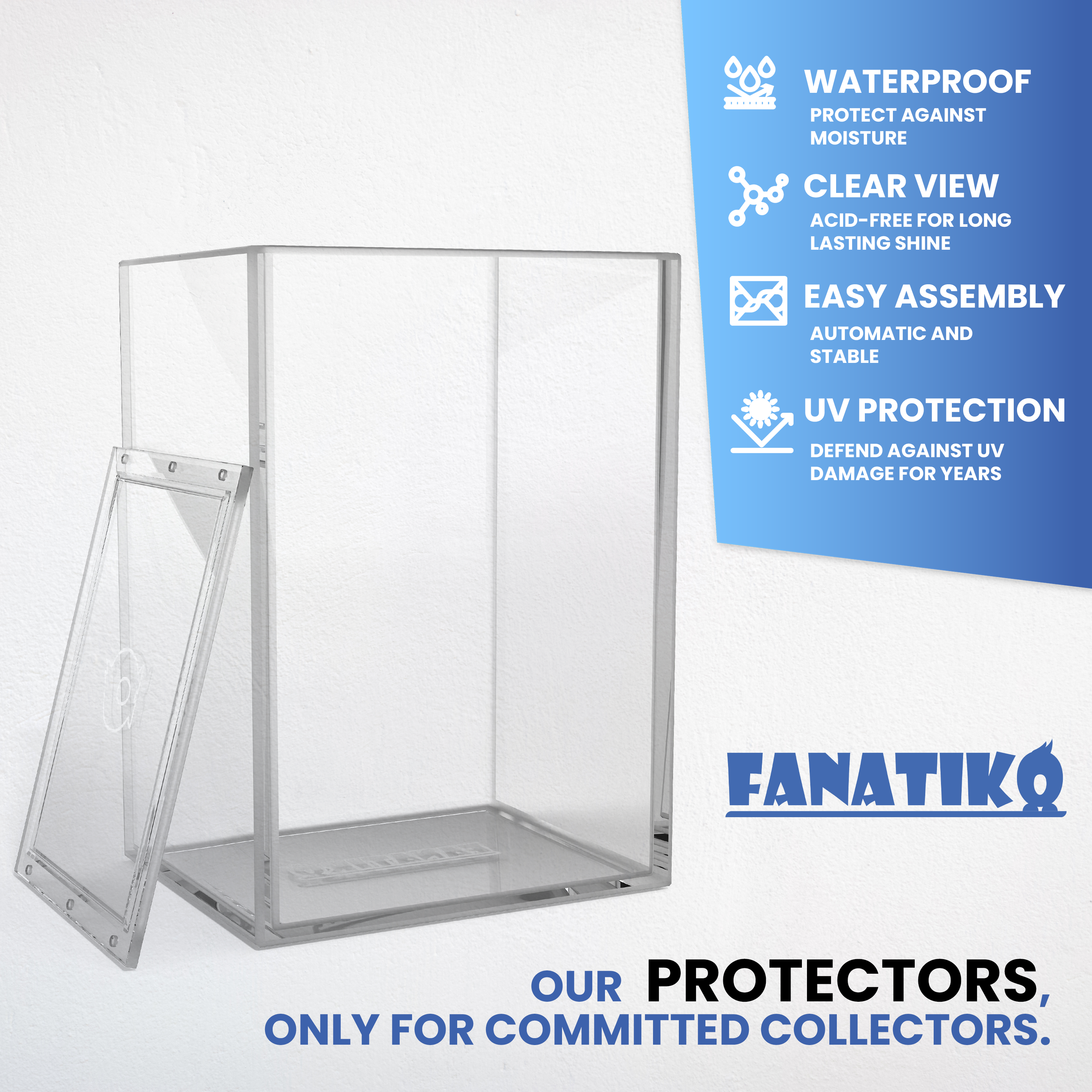 PLATINUM SERIES™ 4" Funko Pop!® Acrylic Protectors